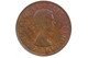1953 A. Half Penny Elizabeth II in Extremely Fine Condition