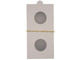 22.5 mm 2x2 Coin Holders Non-Adhesive to Staple Pack of 50
