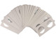 32.5 mm 2x2 Coin Holders Non-Adhesive to Staple Pack of 50