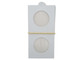 30 mm 2x2 Coin Holders Self-Adhesive Pack of 50