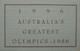 Australia's Greatest Olympics 1956 Australia's Olympic Heritage Silver Series 1996