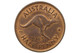 1943 Half Penny George VI in about Uncirculated Condition