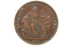 1858 Holloway, Professor Penny Token in Almost Very Fine Condition