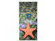 2007 Biscuit Star Fish Ocean Series One Dollar Coloured Frosted Uncirculated Coin