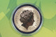 2011 Air Series Cairns Birdwing Butterfly One Dollar Pad Printed Coloured Frosted Uncirculated Coin
