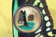 2011 Air Series Cairns Birdwing Butterfly One Dollar Pad Printed Coloured Frosted Uncirculated Coin