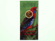 2011 Air Series Crimson Rosella One Dollar Pad Printed Coloured Frosted Uncirculated Coin