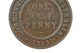 1912 H Half Penny George V in Very Good Condition