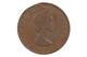 1953 A. Half Penny Variety Error Rim Clip in Extremely Fine Condition