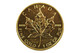 Canada 2010 1oz 9999 Gold Maple Leaf $50 Almost Uncirculated Condition