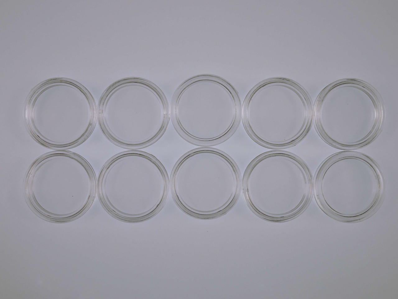 Lighthouse Leuchtturm Lot De 10 Capsules Pour Pièces De Monnaie – Diamètre 22,5 Mm, Protection Transparente