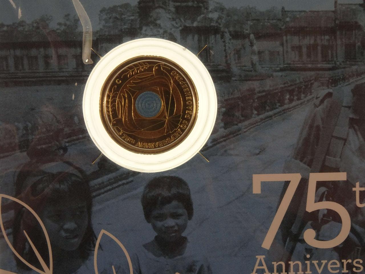 75th Anniv. Peacekeeping 2022 $2 C Mintmark Coloured Coin
