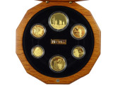 2005 Six Coin Gold Proof Set 60th Anniversary of The End of WWII