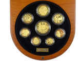 2006 Eight Coin Gold Proof Set 40 Years of Decimal Currency