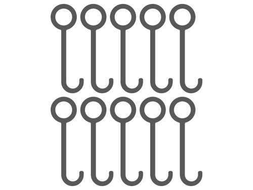 Conduit & Pipe Gong Hook (10 Pack)