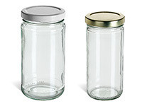 Clear Straight Jars - Tall
