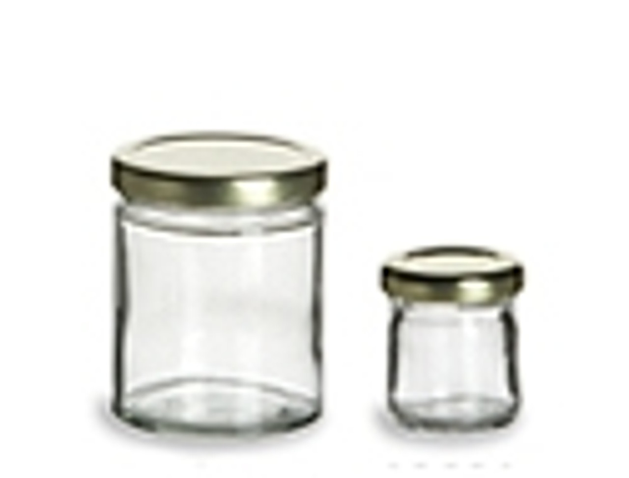 Clear Straight Jars - Short