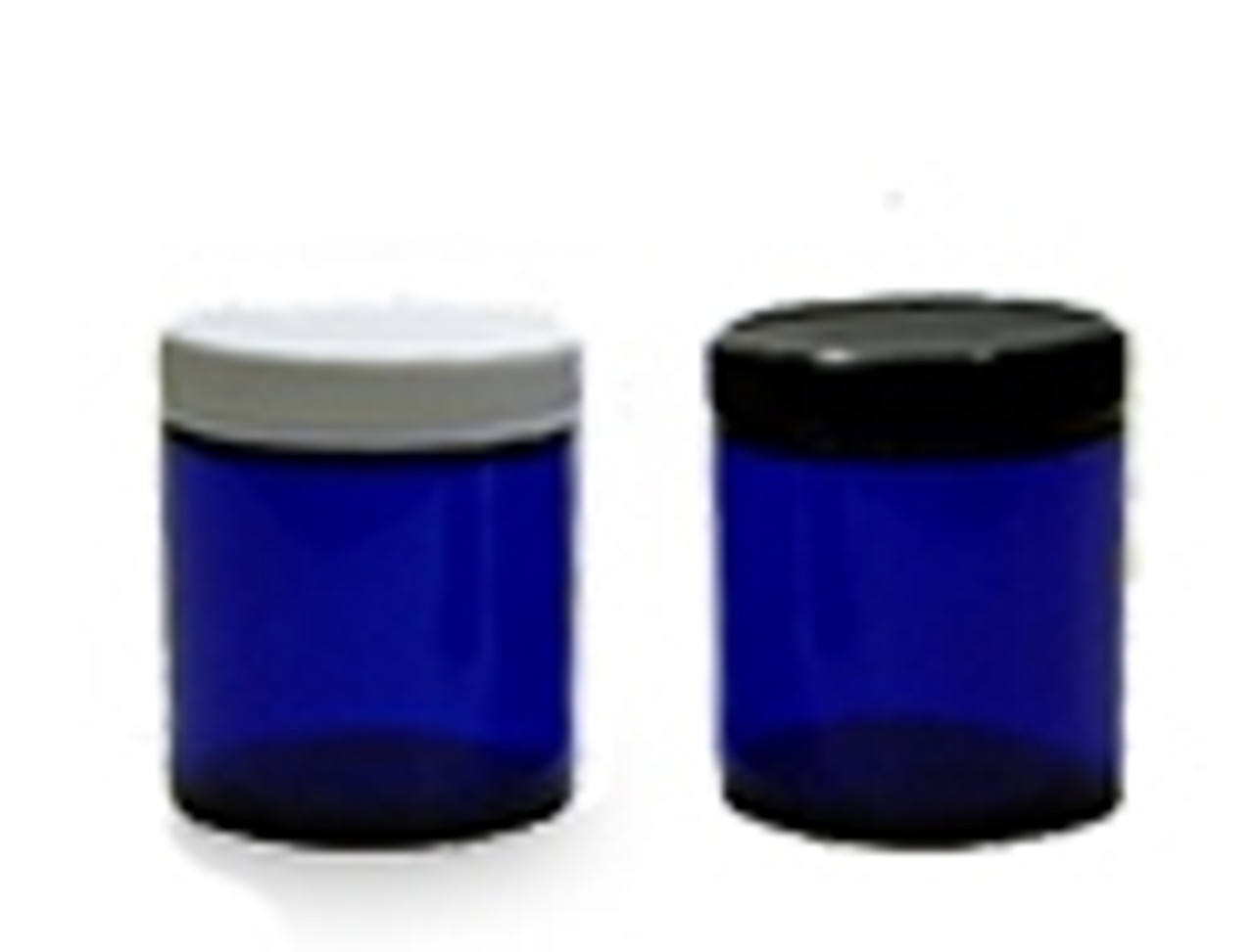 Blue Glass Jars