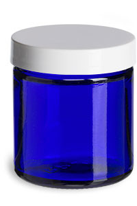 Purple Glass Canisters With Lids