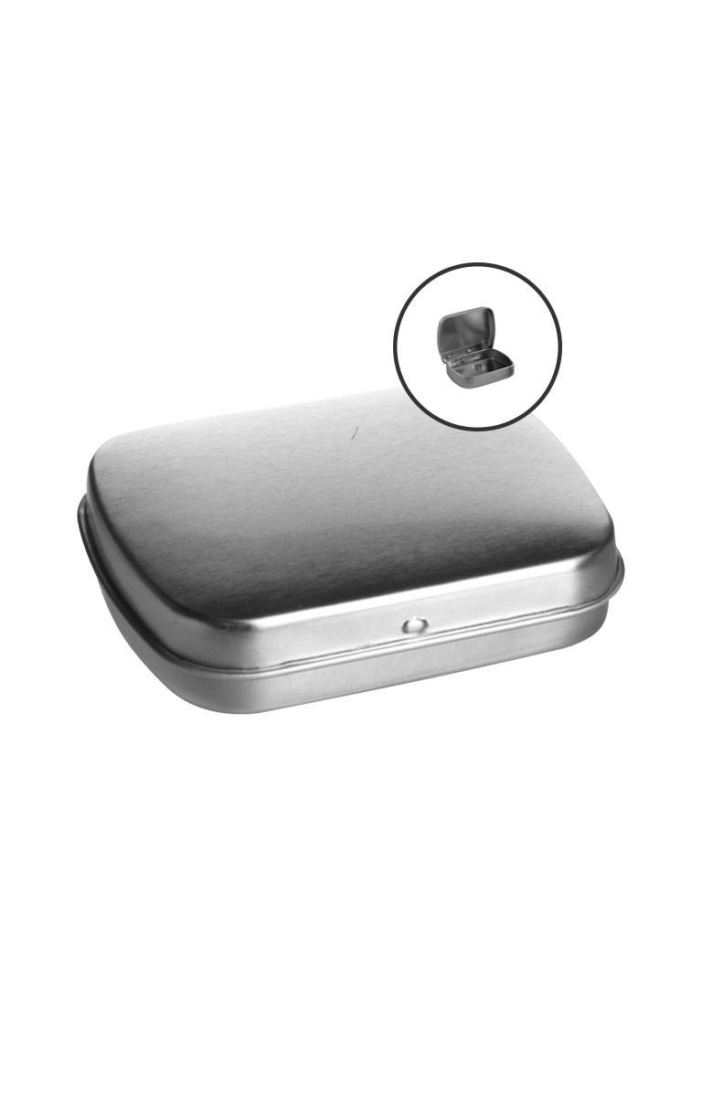 Rectangular Hinged Favor Tin, 2 inch | Specialty Bottle