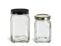 Victorian Square Jars