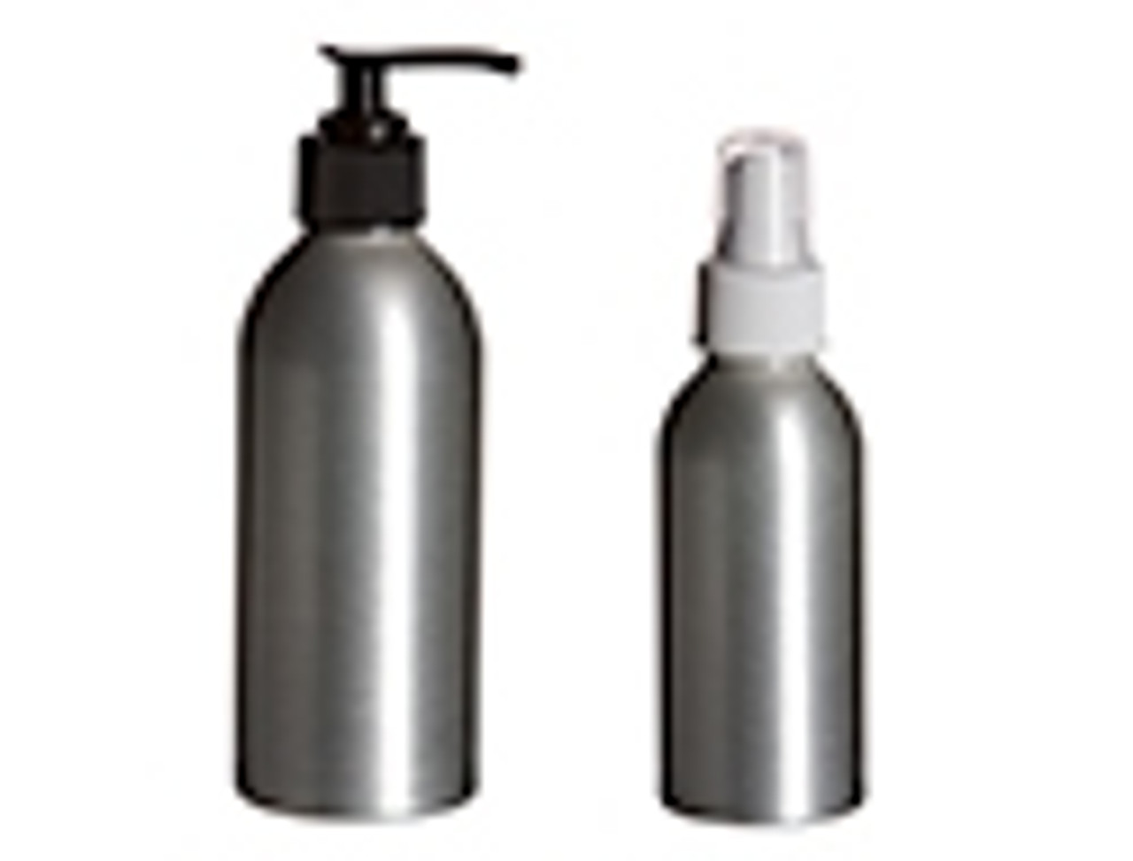 Brushed Aluminum Bottles