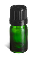 5 ml Green Euro Glass Bottle with Black Dropper Cap - DPG5