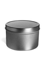 16 oz Deep Tin Container with Slip Cover - TND16