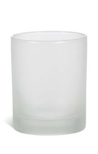 7.75 oz Frosted Lexington Glass Candle Jar - CFLEX8