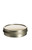 2 oz Gold Flat Tin Container with Screw-Top Cover - TGSC2