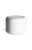 8 oz Double Wall White Plastic Jar with Dome Lid - DOUJ8