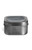 4 oz Square Deep Tin Container with Clear Top Cover - TCSS4