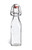 8.5 oz Clear Square Glass Bottle with Swing Top - SQR8ST