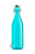 1 Liter (34 oz) Blue Giara Glass Bottle with Swing Top - GIARB34ST