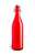 1 Liter (34 oz) Red Giara Glass Bottle with Swing Top - GIARR34ST