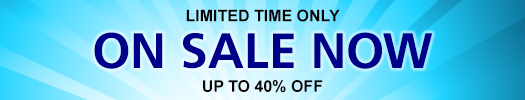 Clearance Sale, Limited Time Only, Up to 40% Off