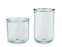 Spanish Glass Candle Jars