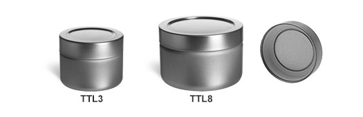 Twist Lug Tin Containers