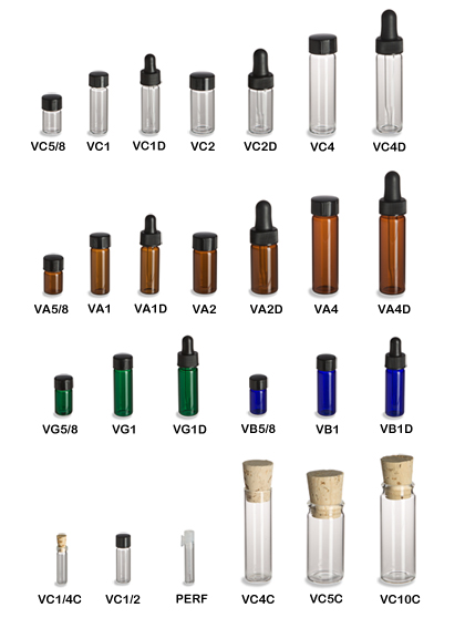 Glass Vials Wholesale | Amber Droppers | Specialty Bottle