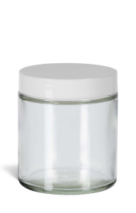 リサ・ラーソン / Jar with Lid（ユニークピース） Eco Mason Tapered Glass Jar with Black Lid, 8oz | Specialty