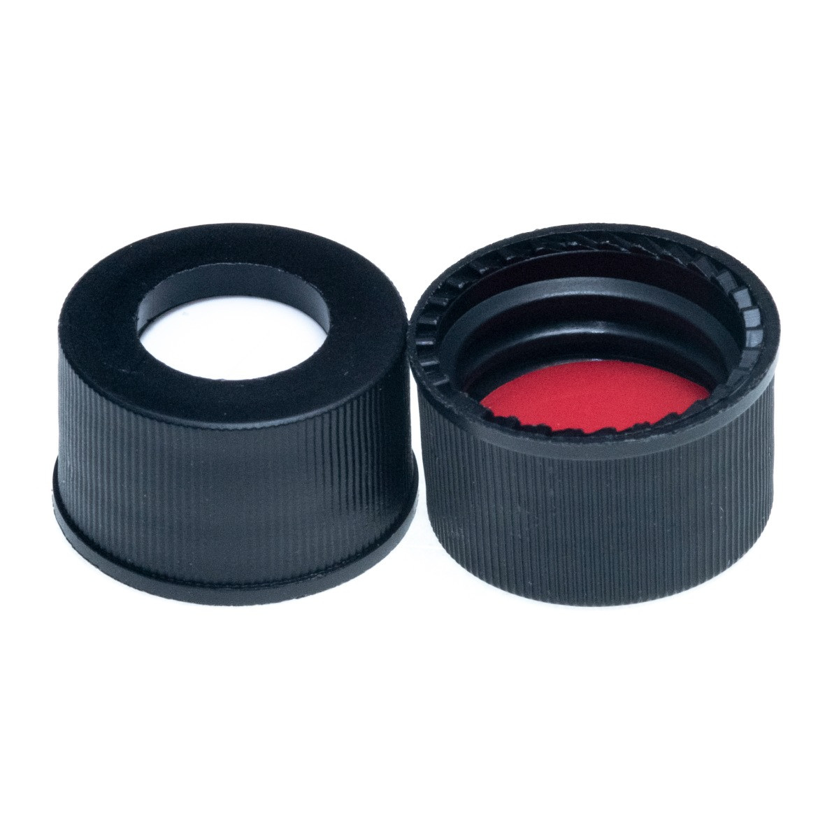 jononlynx コットンボイルジレ (黒 / ボルドー) 13-425mm open hole black polypropylene closure lined with slit