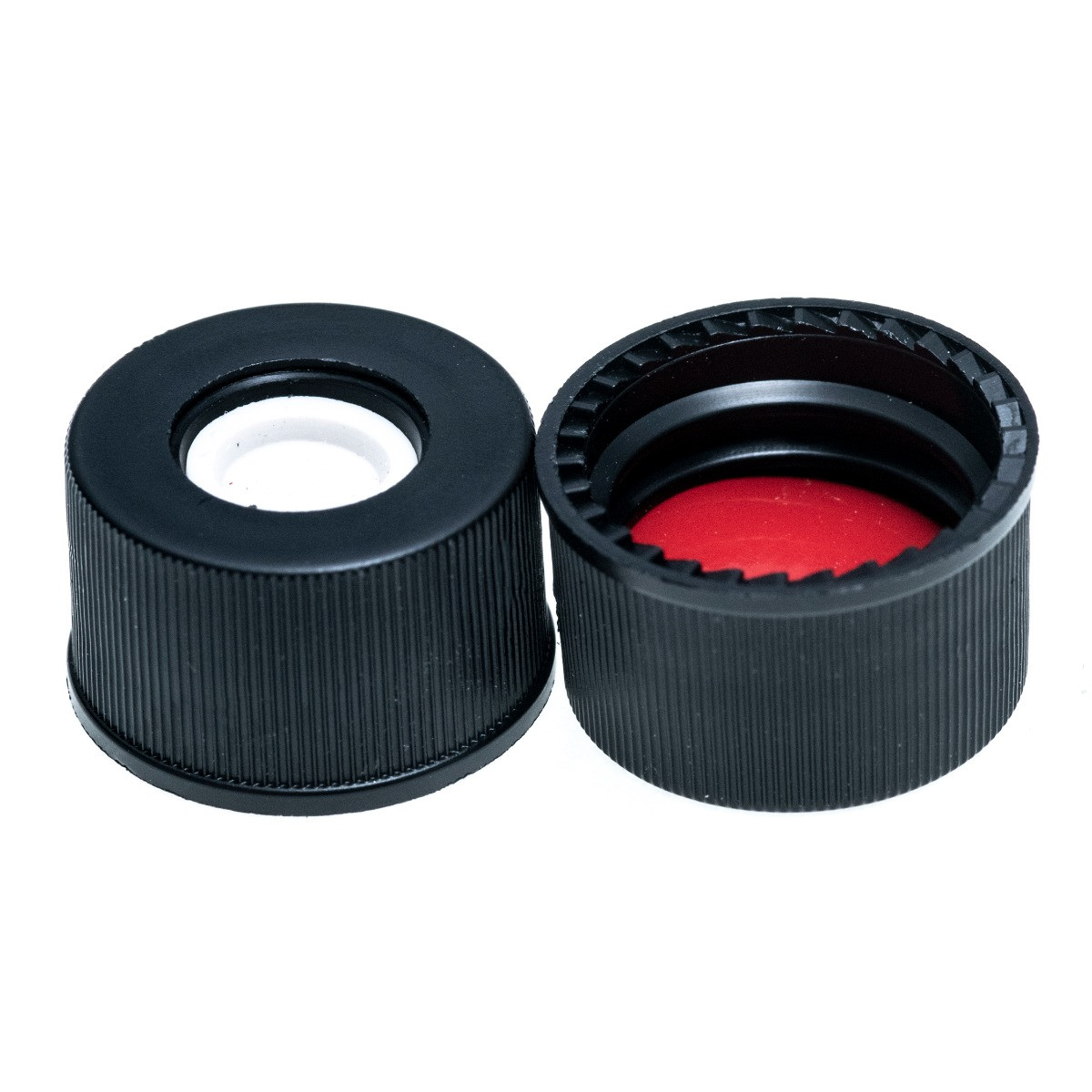 13-425mm Black Top Hat™ PTFE/Silicone Lined Closure