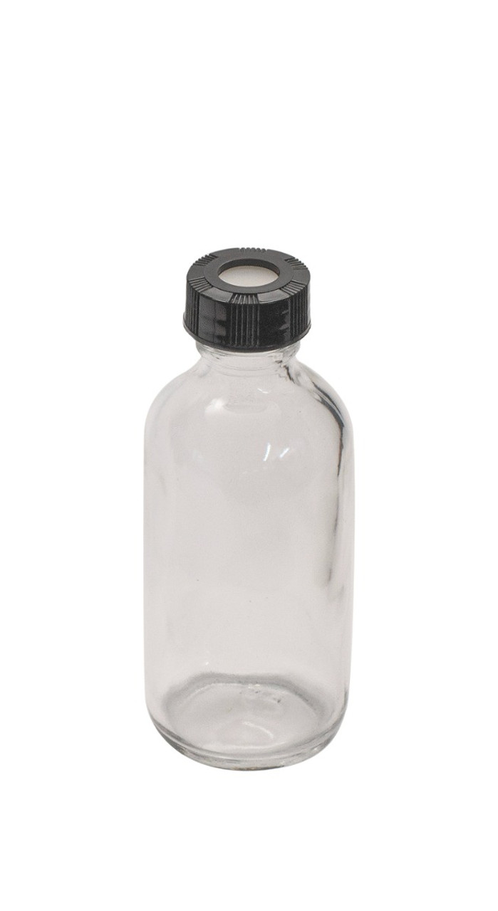 Amber Glass Septum Bottles, Standard - Class 1