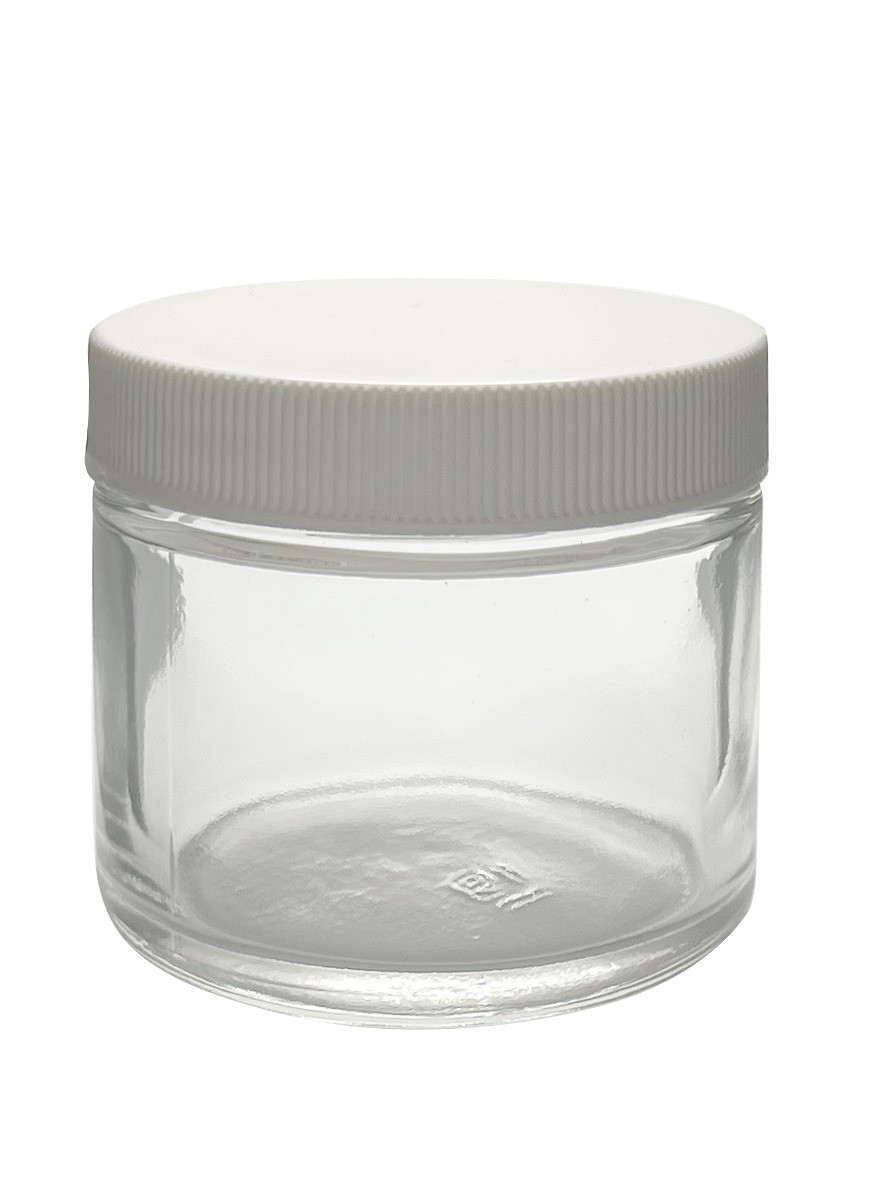 Standard Clear Short Straight Sided Wide Mouth Jars, Assembled