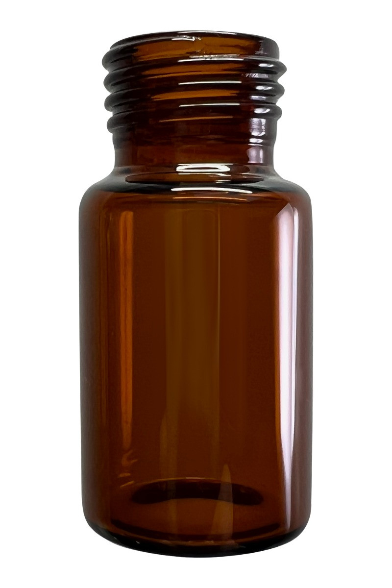 10mL Amber Flat Btm Headspace Vial - JG Finneran