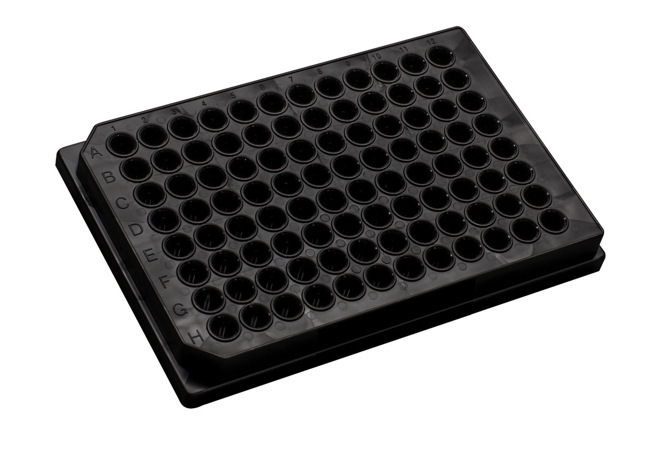 ザウルス　BLACK-FIN 96 96-well Krystal quartz-bottomed plate - JG Finneran