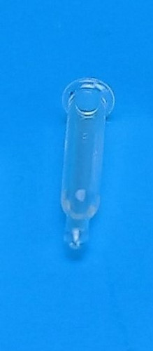 100µL Glass Conical Limited Volume Insert, 5x29mm, Precision-Formed Mandrel Interior, w/Plastic Flange