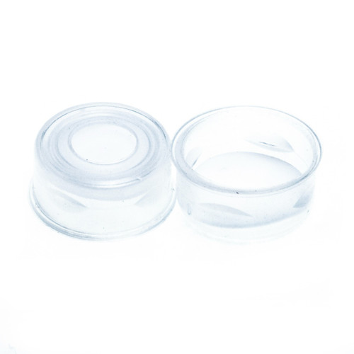 11mm Clear Snap Cap, 10mil PTFE Lined