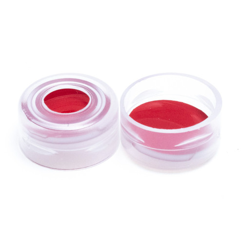 11mm Clear Snap Cap, PTFE/Silicone/PTFE Lined