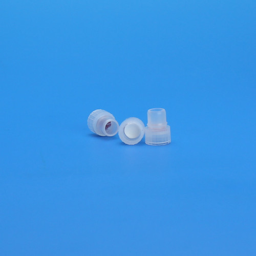 8mm Clear Polyethylene, Silicone Lined, Snap Plug